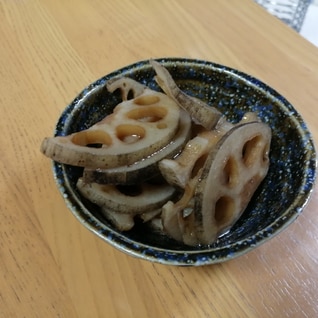 れんこんのシャキシャキ炒め